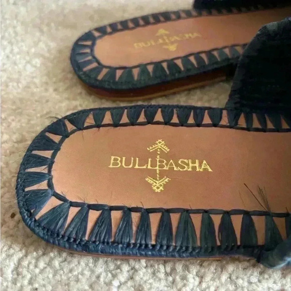 Bulibasha Munatas Midnight Blue Mules main image 4